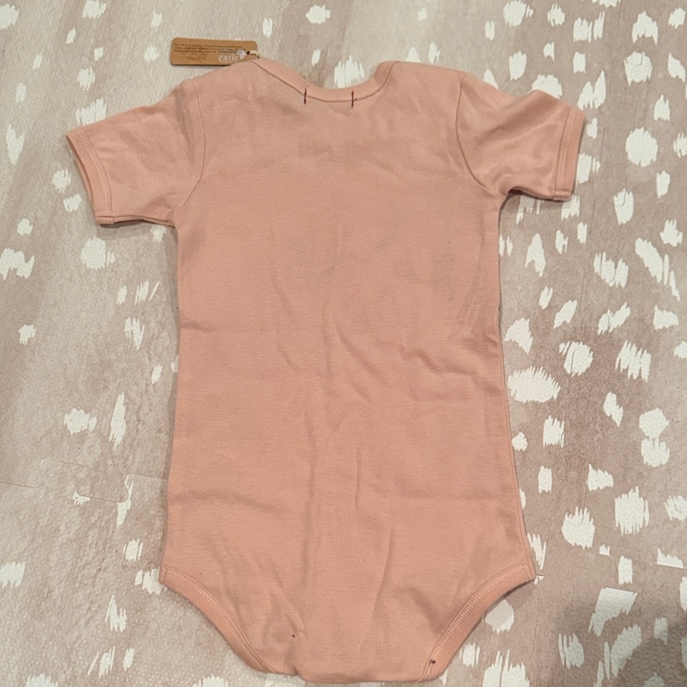 Milkbarn Elephant Bodysuit - Light Pink NWT - Picture 3 of 3
